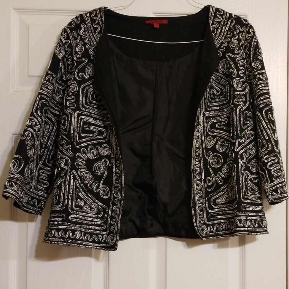 Black/White women's jacket